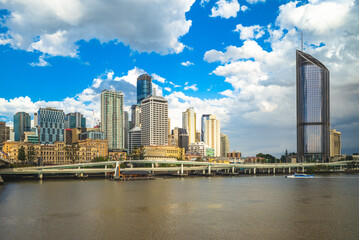 Obraz premium Scenery of Brisbane, the capital of Queensland located in Australia