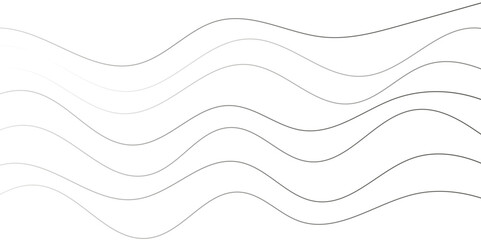 The Rhythm of Abstract Waves and Flowing Curves Captured in Intricate Vector Lines and Strokes