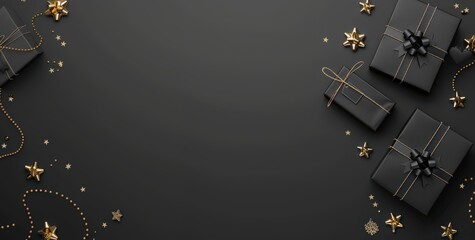 Elegant Black Friday Mockup Background