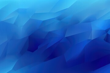 Abstract Blue Polygonal Background