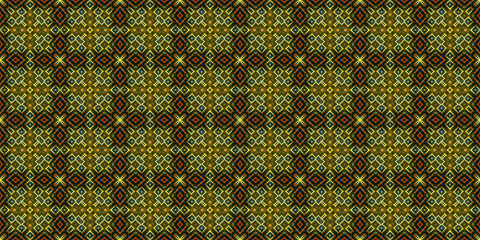 seamless carpet pattern. Kaleidoscope art texture