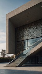 Modern design exploring proportions and textures.