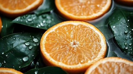 Vibrant Harmony of Warm Oranges and Cool Greens in Dynamic Landscape