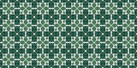 seamless carpet pattern. Kaleidoscope art texture