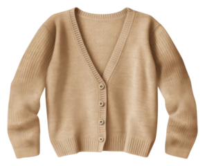 PNG Cardigan sweater white background outerwear.