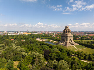 Battle of the Nations Monument in Leipzig in Germany