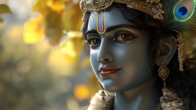 Krishna Portrait.