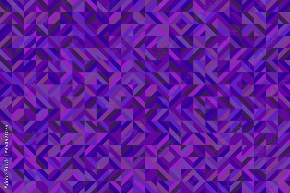 Poster abstract geometrical mosaic pattern background - colorful vector graphic