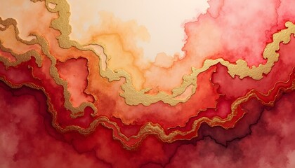 Abstract watercolor patterns with fluid color transitions and soft edges, ideal for artistic and modern projects.