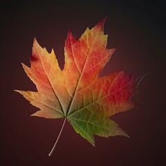 autumn maple leaf