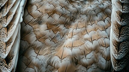 Naklejka premium Feather pattern wallpaper