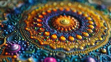 Mandala pattern wallpaper