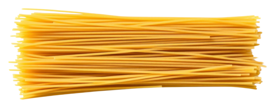PNG Spaghetti noodle pasta food white background.