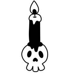 Candle halloween