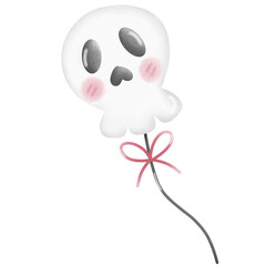 Cute balloon halloween