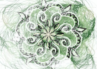 floral background with flowers