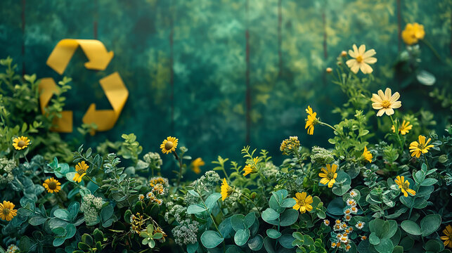 The "Recycle" action motivates viewers to recycle, reduce waste, and take action towards a more environmentally friendly and sustainable future.