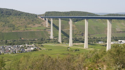 Obraz premium Skywalk an der Hochmoselbrücke