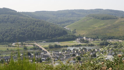Aussicht vom Skywalk Moselblick