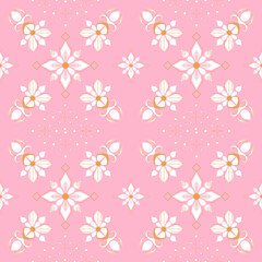 Fototapeta premium seamless floral pattern
