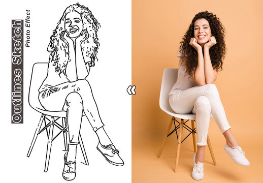 Outlines Sketch Photo Effect