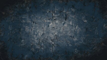 Obraz premium Dark blue grungy textured background 