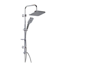 Modern Adjustable Shower Head with Slide Bar - Chrome Finish Handheld Shower System for Luxurious and Functional Bathroom Experience