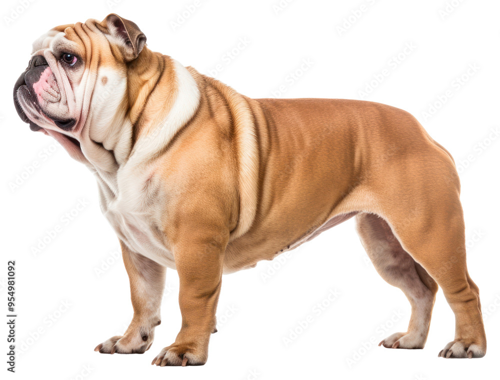 Canvas Prints PNG Bulldog animal mammal pet.