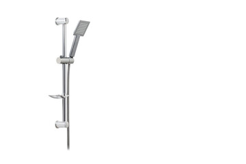 Modern Adjustable Shower Head with Slide Bar - Chrome Finish Handheld Shower System for Luxurious and Functional Bathroom Experience