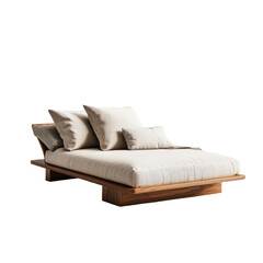 Daybed on Transparent background