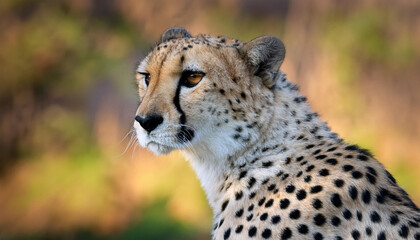 a Cheetah, Emphasizing Its Speed and Elegance in the Wild