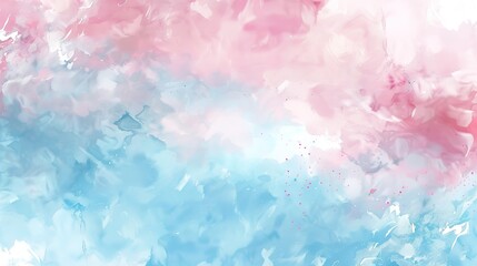 Fototapeta premium Stunning Hand Drawn Watercolor Border Background: A Delicate and Enchanting Visual Delight. Showcasing Artistry and Creativity.