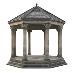 Obraz premium Gazebo on Transparent background