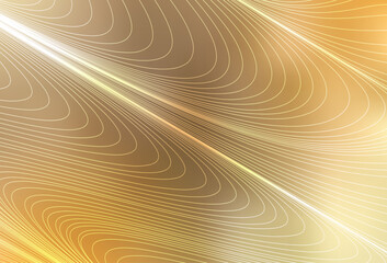 Light Orange vector background with straight lines.