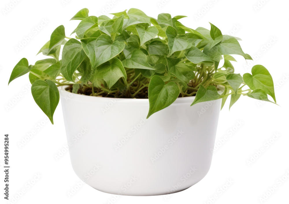 Sticker PNG Plant herbs leaf houseplant.