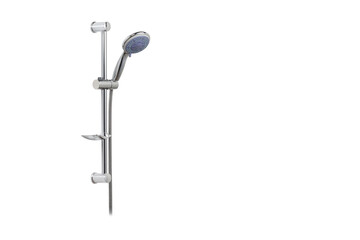 Modern Adjustable Shower Head with Slide Bar - Chrome Finish Handheld Shower System for Luxurious and Functional Bathroom Experience