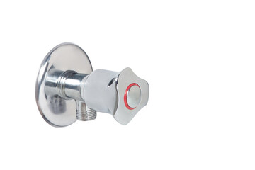 Chrome-Plated Wall-Mounted Angle Valve – Durable Bathroom and Kitchen Plumbing Fixture for Water Control