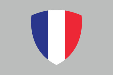 France flag sign, France flag vector graphic, France country flag is a symbol of freedom, National France flag, vector illustration
