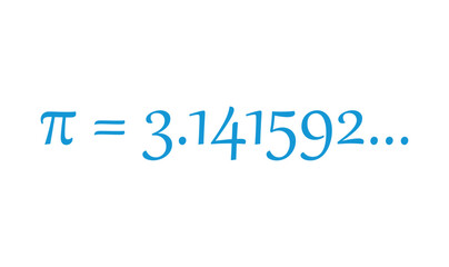 Pi mathematical number. Math resources for teachers and students.