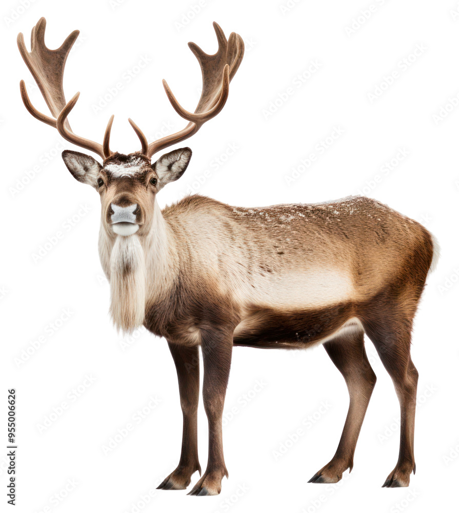 Sticker PNG Wildlife antler animal mammal.