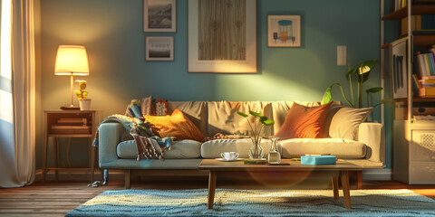 Best modern living room interior design wall painting well backgrond 