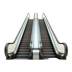 Elevators on White background