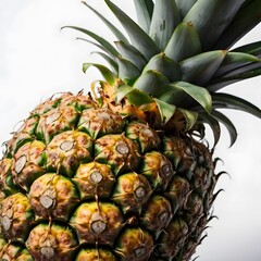 Pineapple in a White Background 