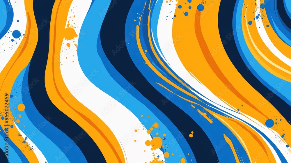 Poster a mesmerizing display of swirling colors and hypnotic patterns creates an enchanting visual experien