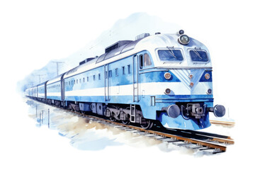 Obraz premium PNG Train locomotive vehicle railway.