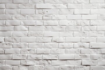 Obraz premium White Brick Wall Texture Background