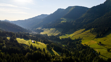 Hochgrat im Allgäu in Germany in the Alps