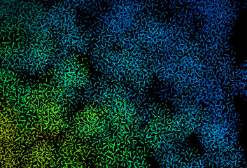 Dark Blue, Green vector background with stright stripes.