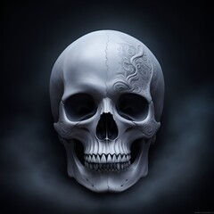 Fototapeta premium skull of the person