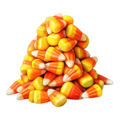 Fototapeta premium A Heap of Candy Corn Candies